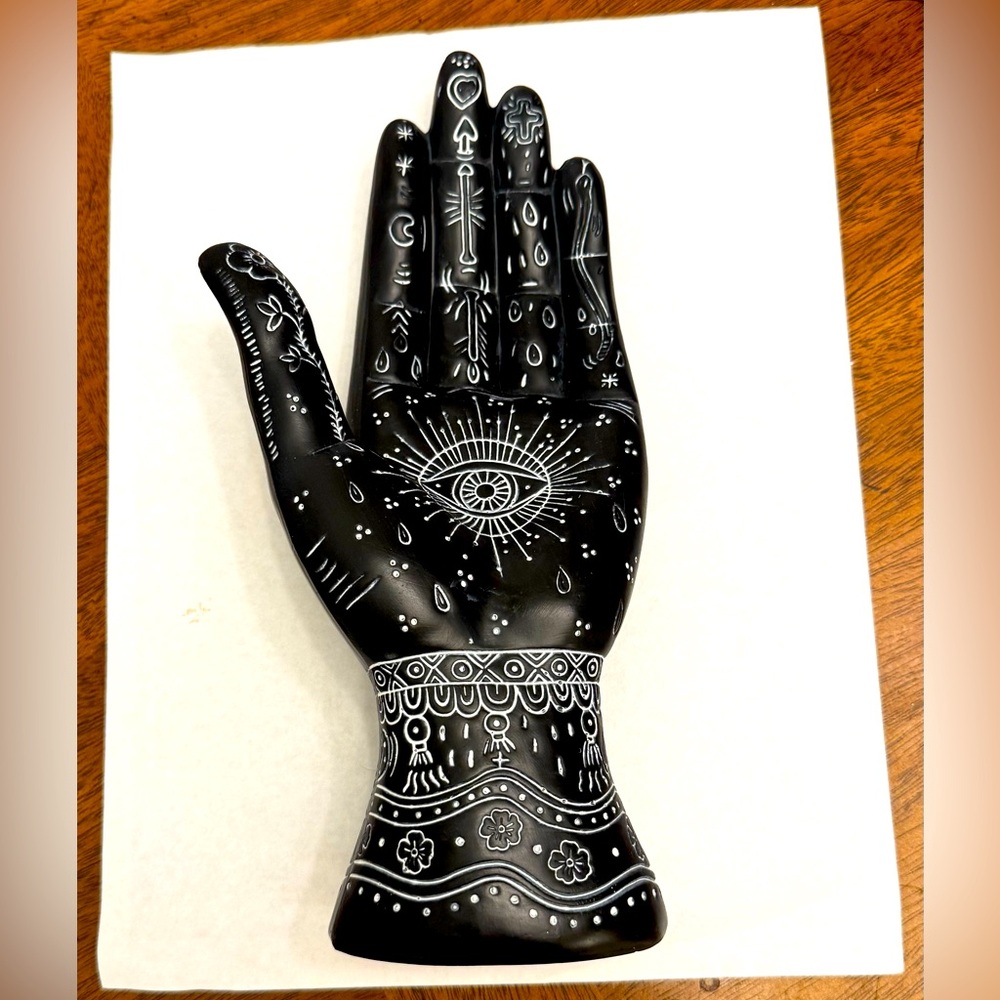 HAND * Dark Enchantment * EYE * Shelf Desk Tabletop Decor * approximately 9”x5”